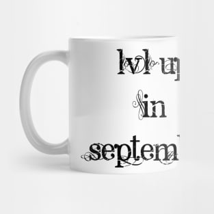 Lvl Up in September - Birthday Geeky Gift Mug